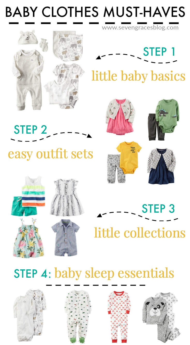Baby Clothes Must-Haves - Seven Graces