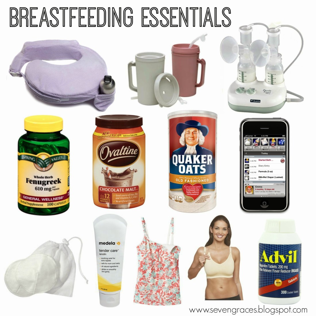 Breastfeeding 101: Tips & Tricks - Seven Graces