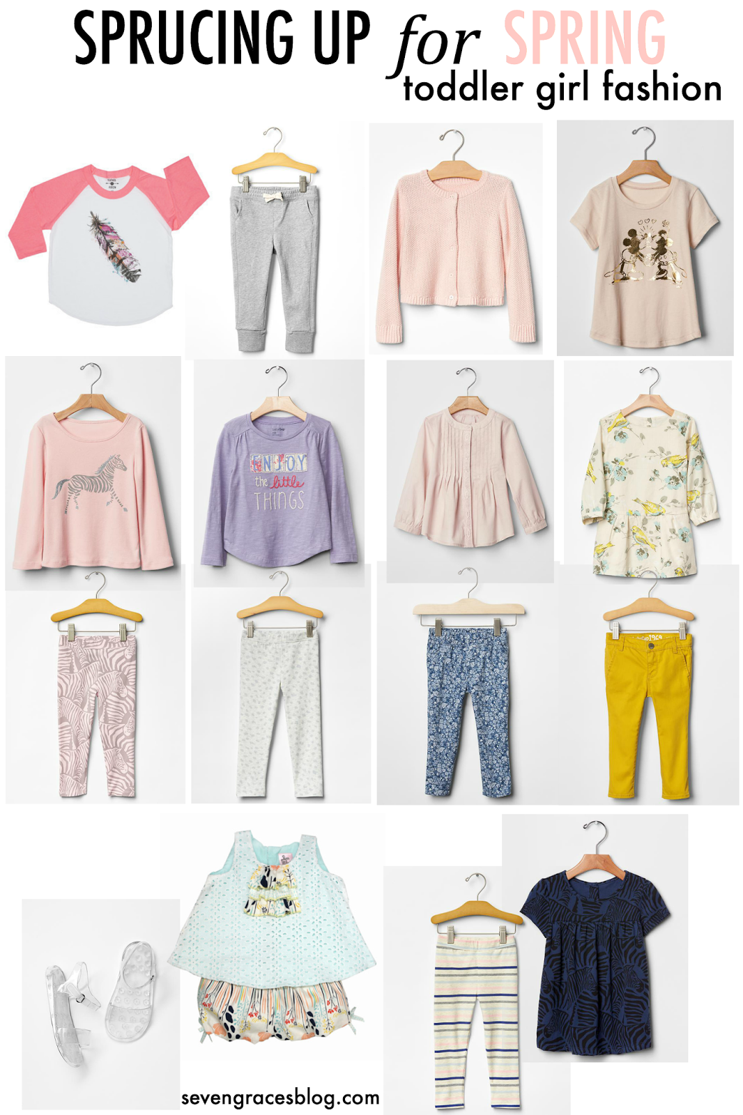 Toddler Girl Fashion: Sprucing Up for Spring - Seven Graces