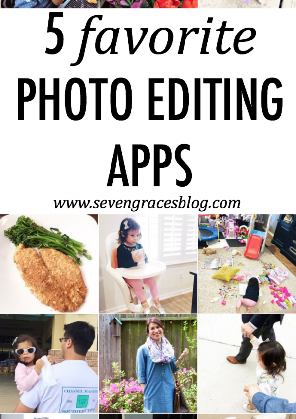 5 Favorite Photo Editing Apps