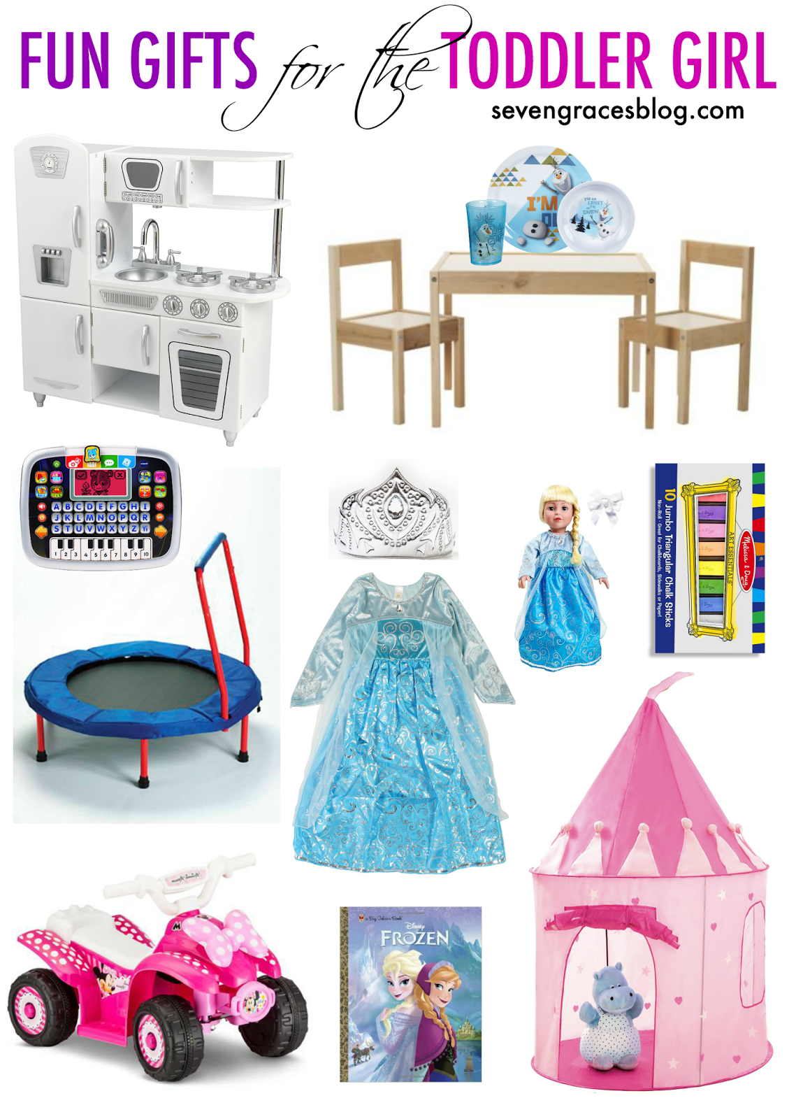 Fun Gifts  for the Toddler Girl  Seven Graces