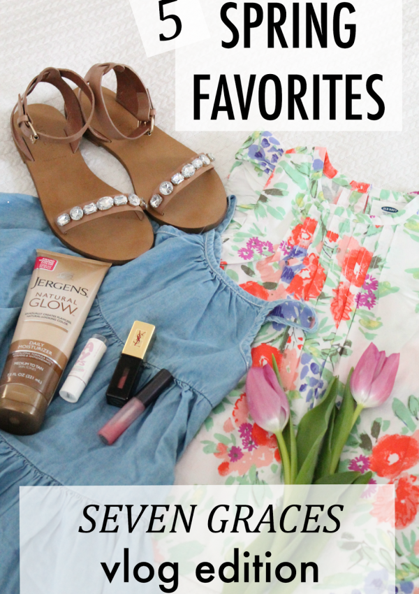 Currently Confessing | Vol. 31…Spring Favorites: Vlog Edition