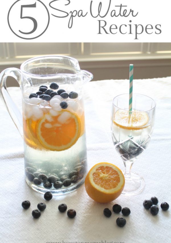 5 Best Spa Water Recipes…on Houston Moms Blog