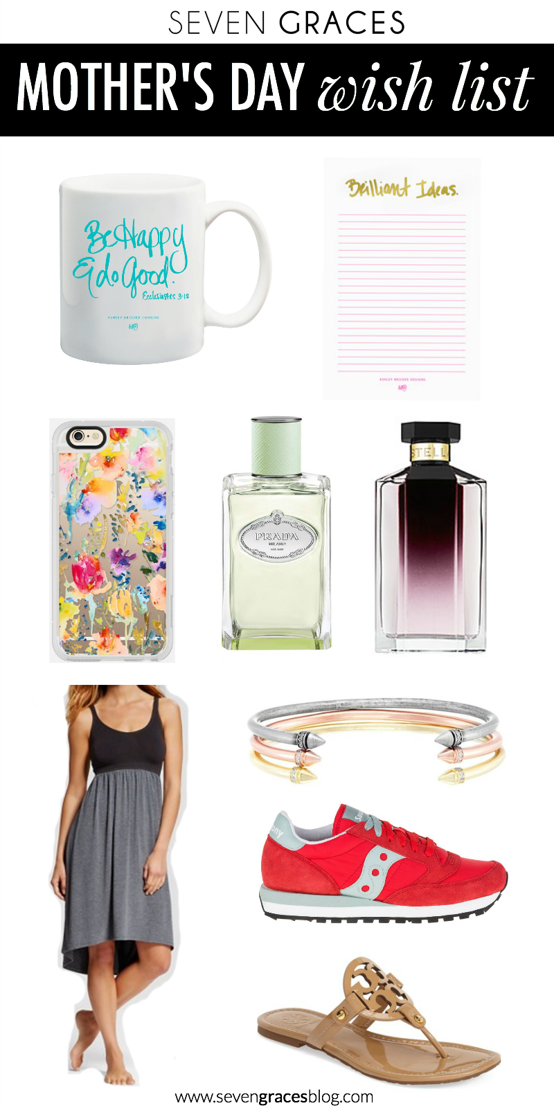 The best Mother's Day Wish List for the classic mom. 
