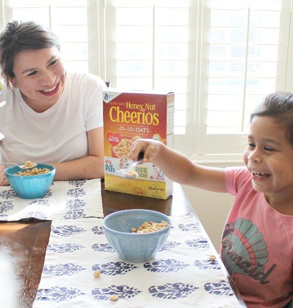3 Ways to Bond With Your Child in the Morning: Starting the Day with Honey Nut Cheerios