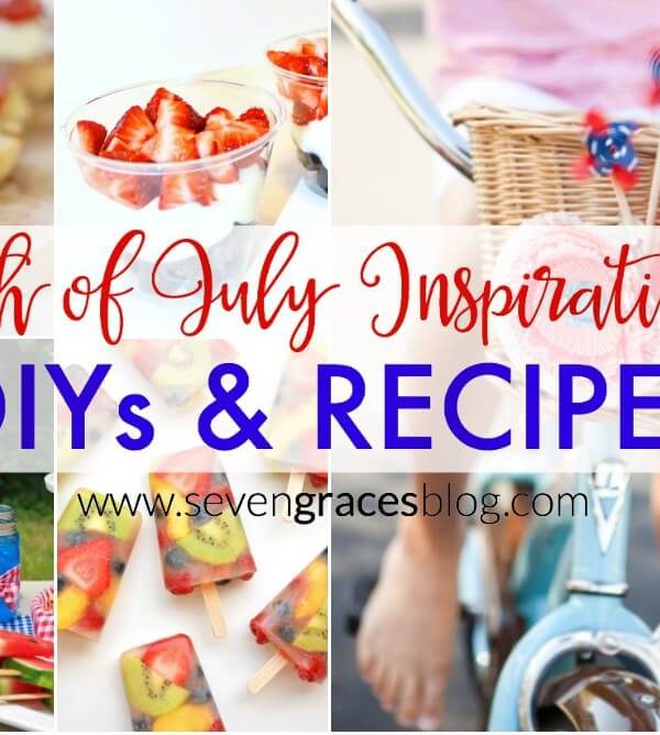4th of July Inspiration: DIYs & Recipes / A Little Bird Told Me Link Party Vol. 6