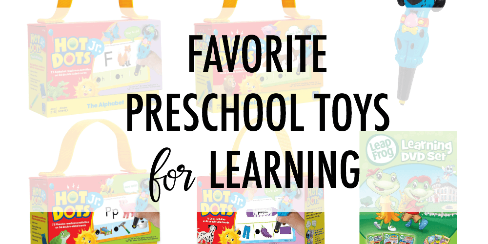 The best roundup of preschool toys for learning! These activities are great enrichment tools for preschoolers. Great for summertime activities or throughout the school year.