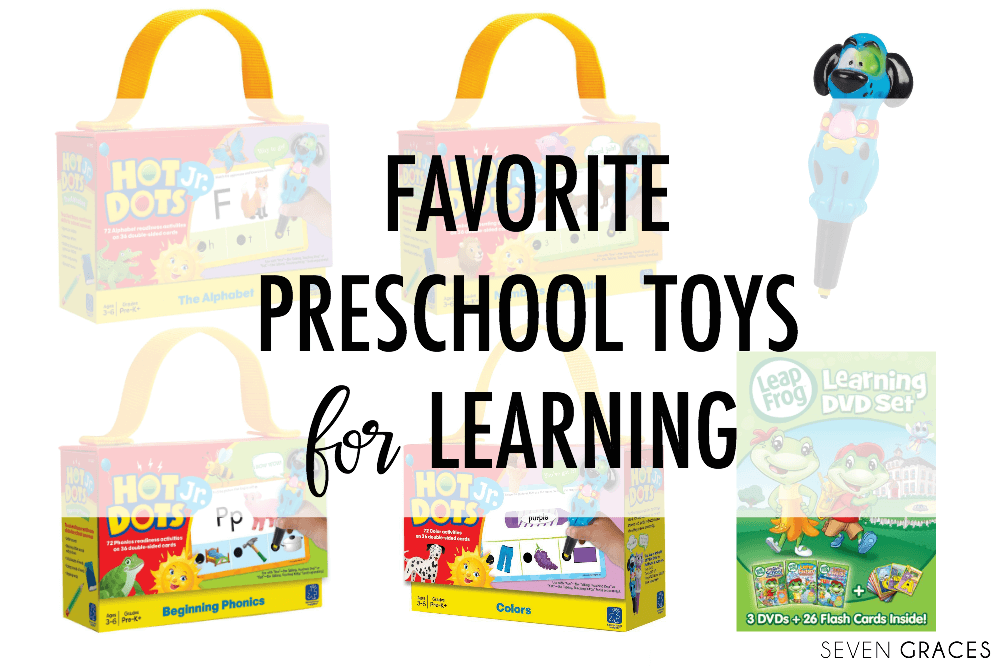 Best Preschool Toys and Games for Learning