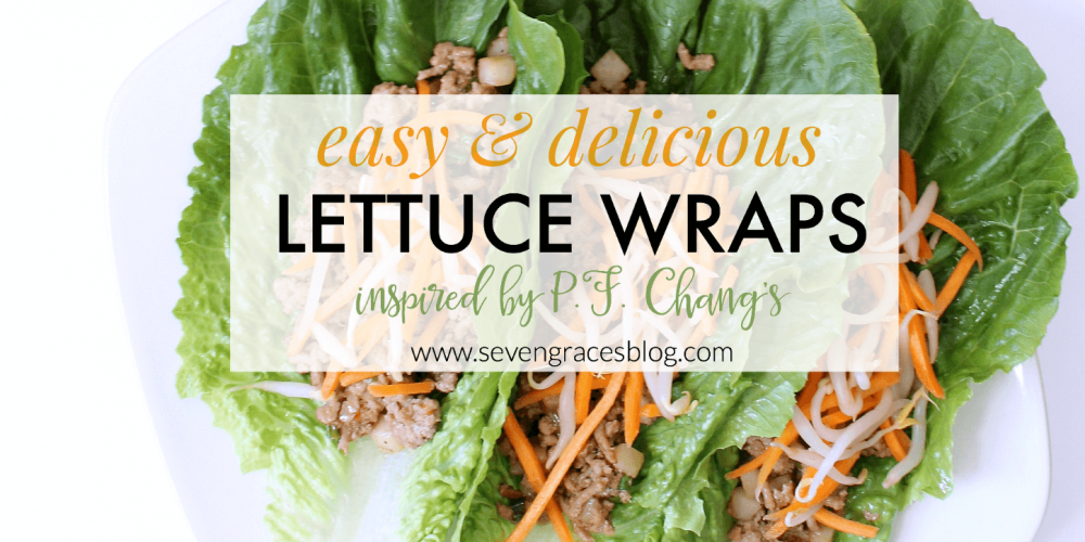 Easy & delicious lettuce wraps.