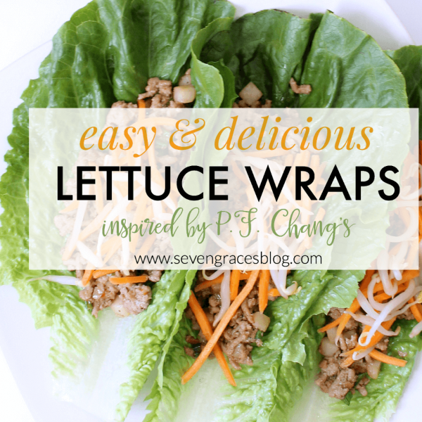 Easy & delicious lettuce wraps.