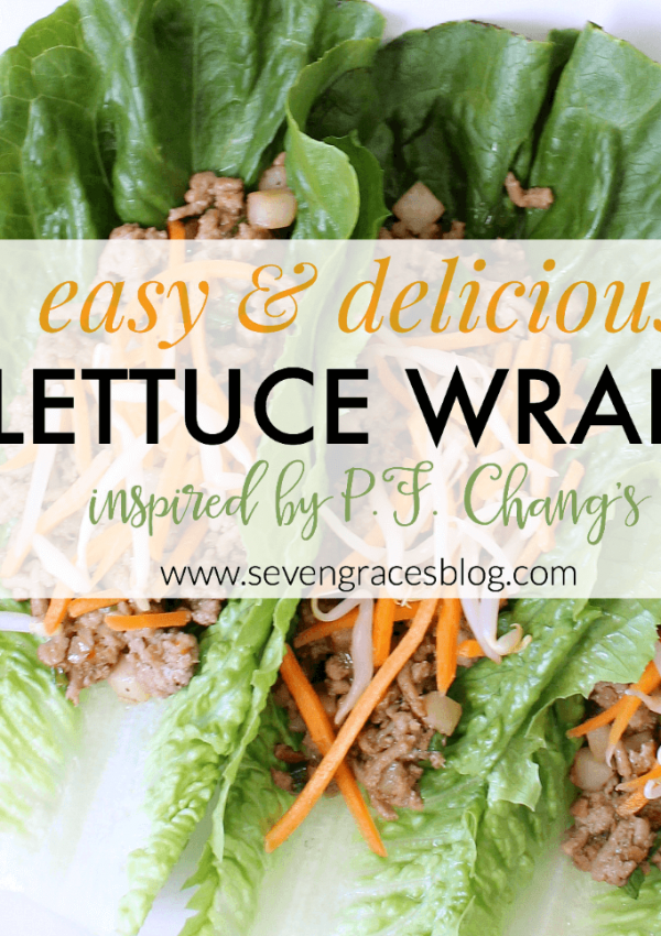 Currently: Easy & Delicious Lettuce Wraps Recipe
