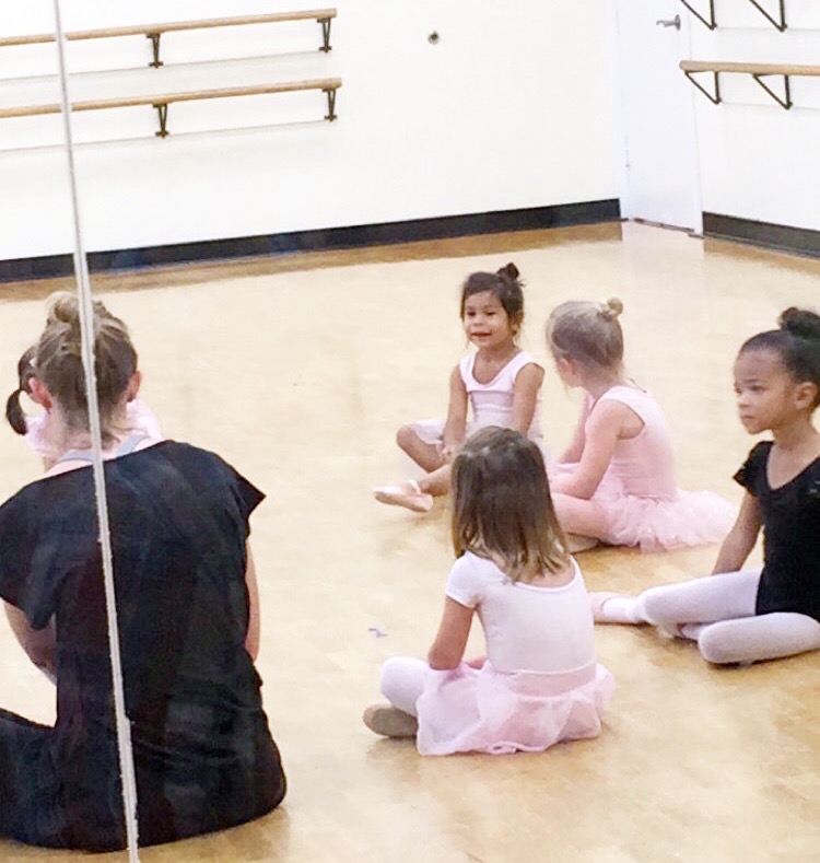 Charlotte's first dance class