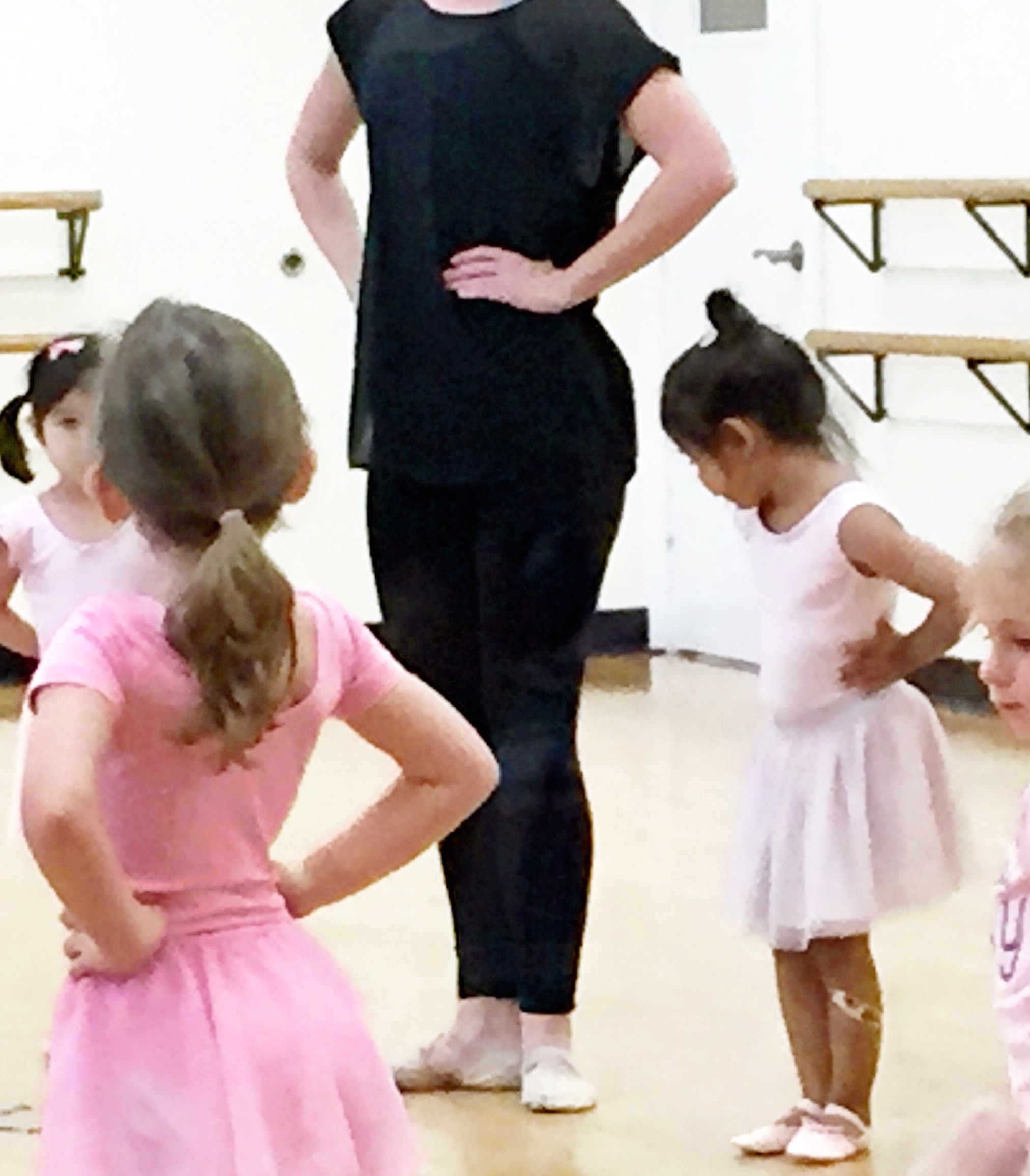 Charlotte's first dance class
