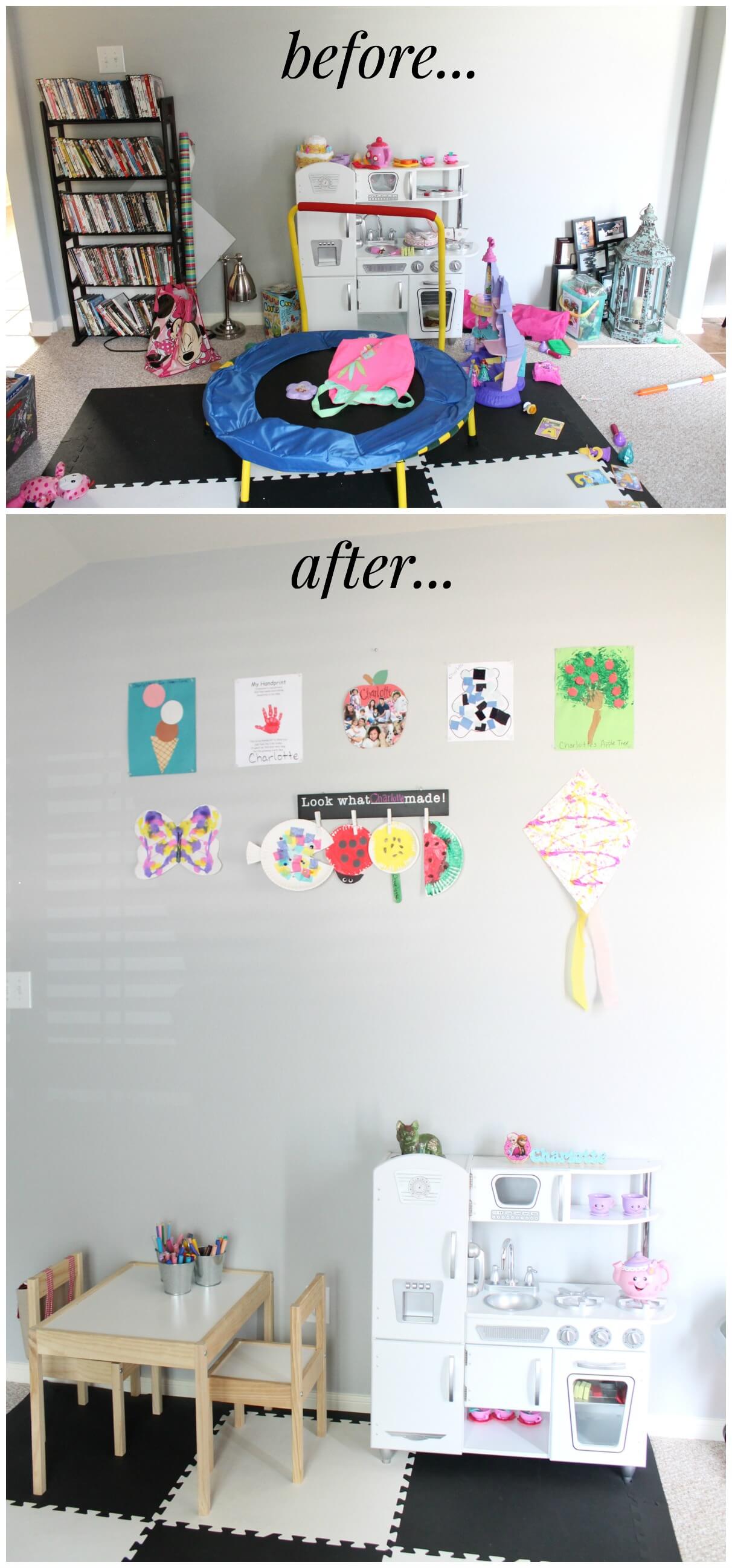 Playroom Organization Hacks