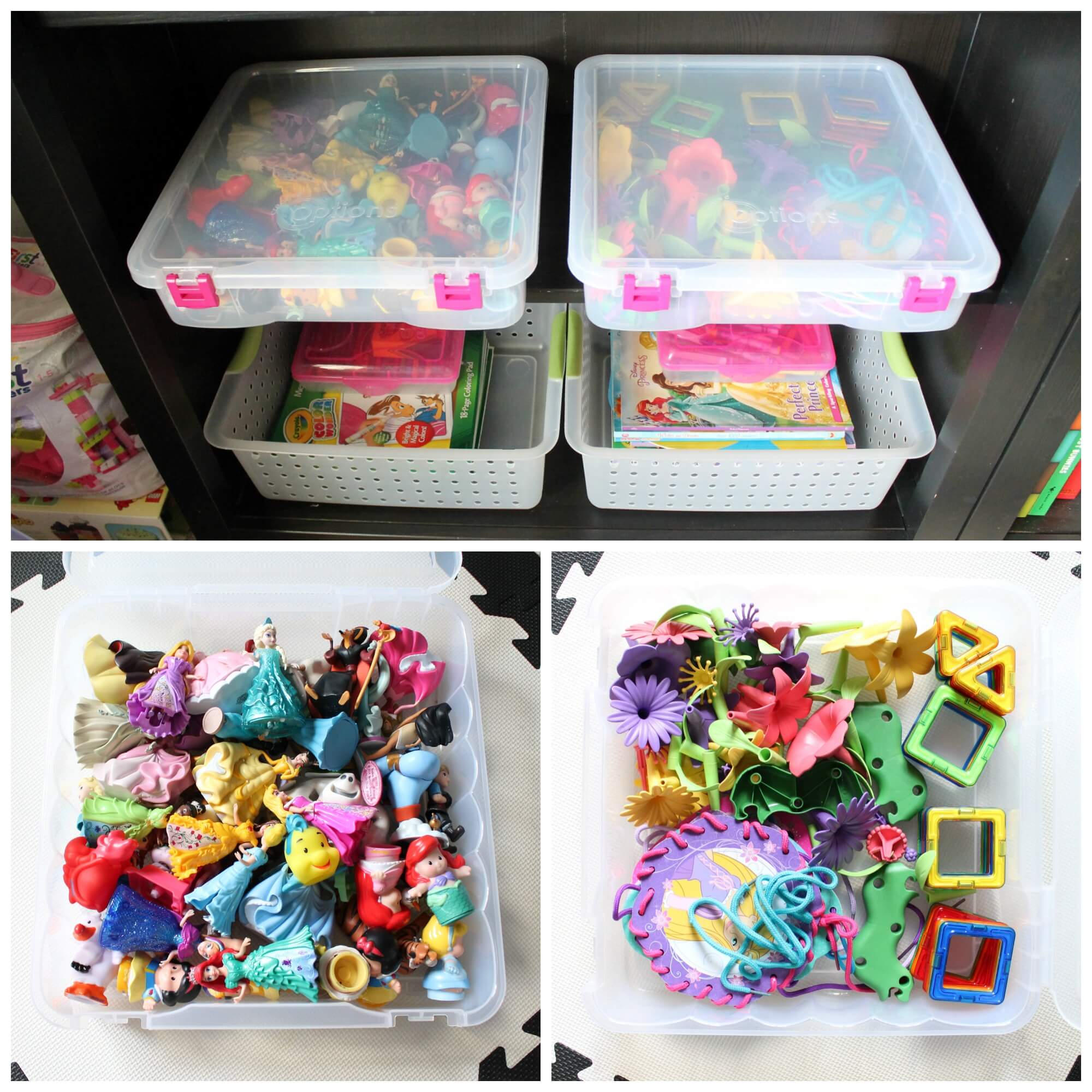 Playroom Storage Hacks.