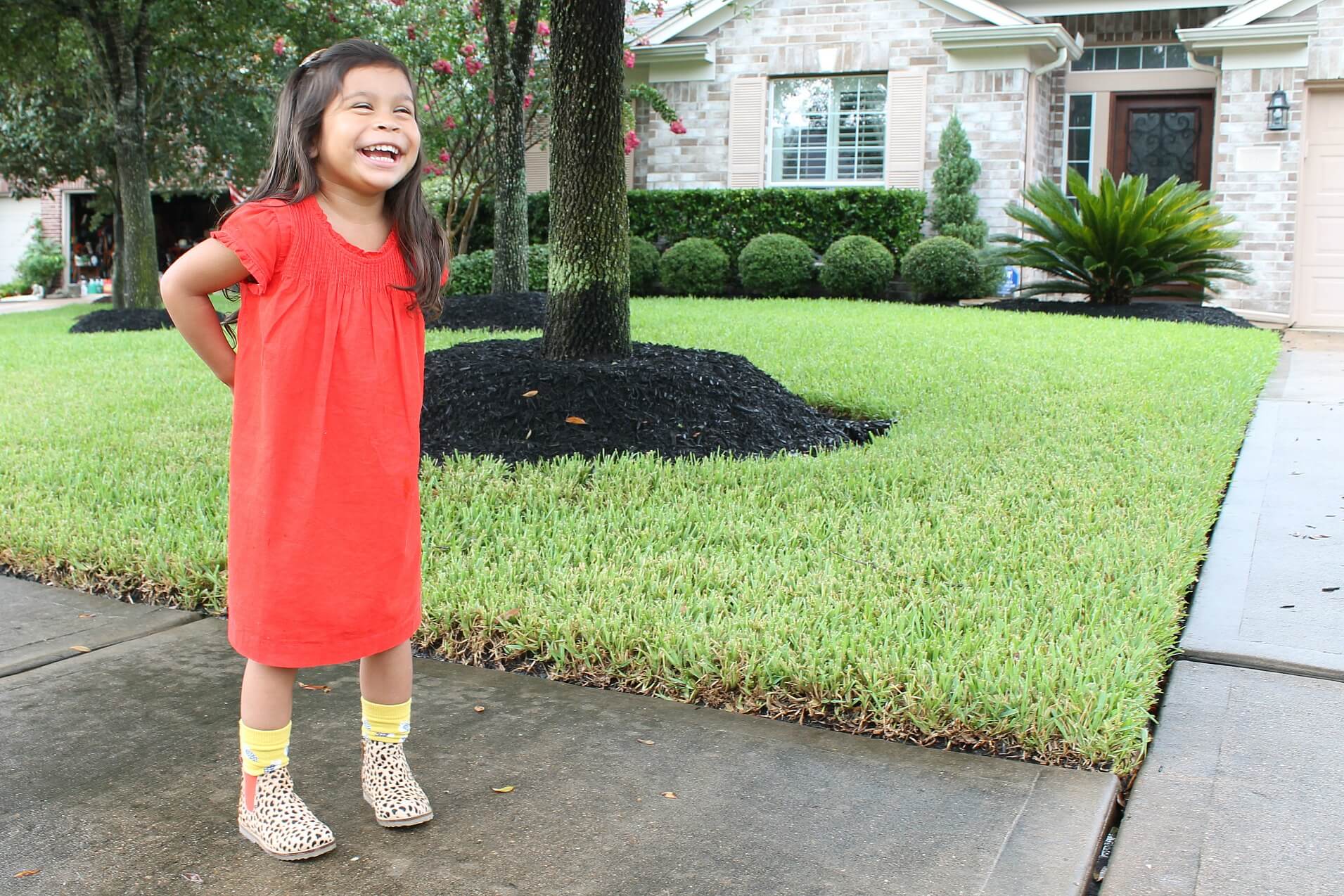 Back to school style. One outfit, five ways. Here's how you can create a great outfit for your little girl that will last from the beginning of the school year well into winter. #BodenBacktoSchool