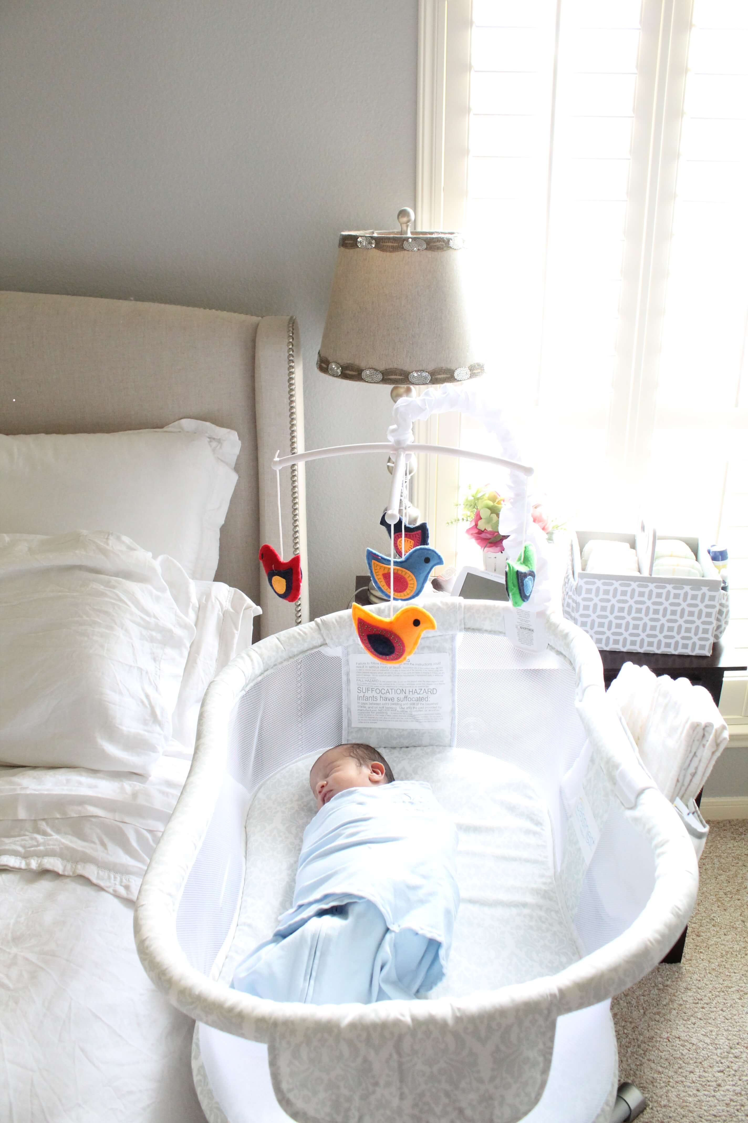 Safe Sleep Tips: From Bassinet to Crib. The best tips for keeping your baby safe and sound while sleeping.