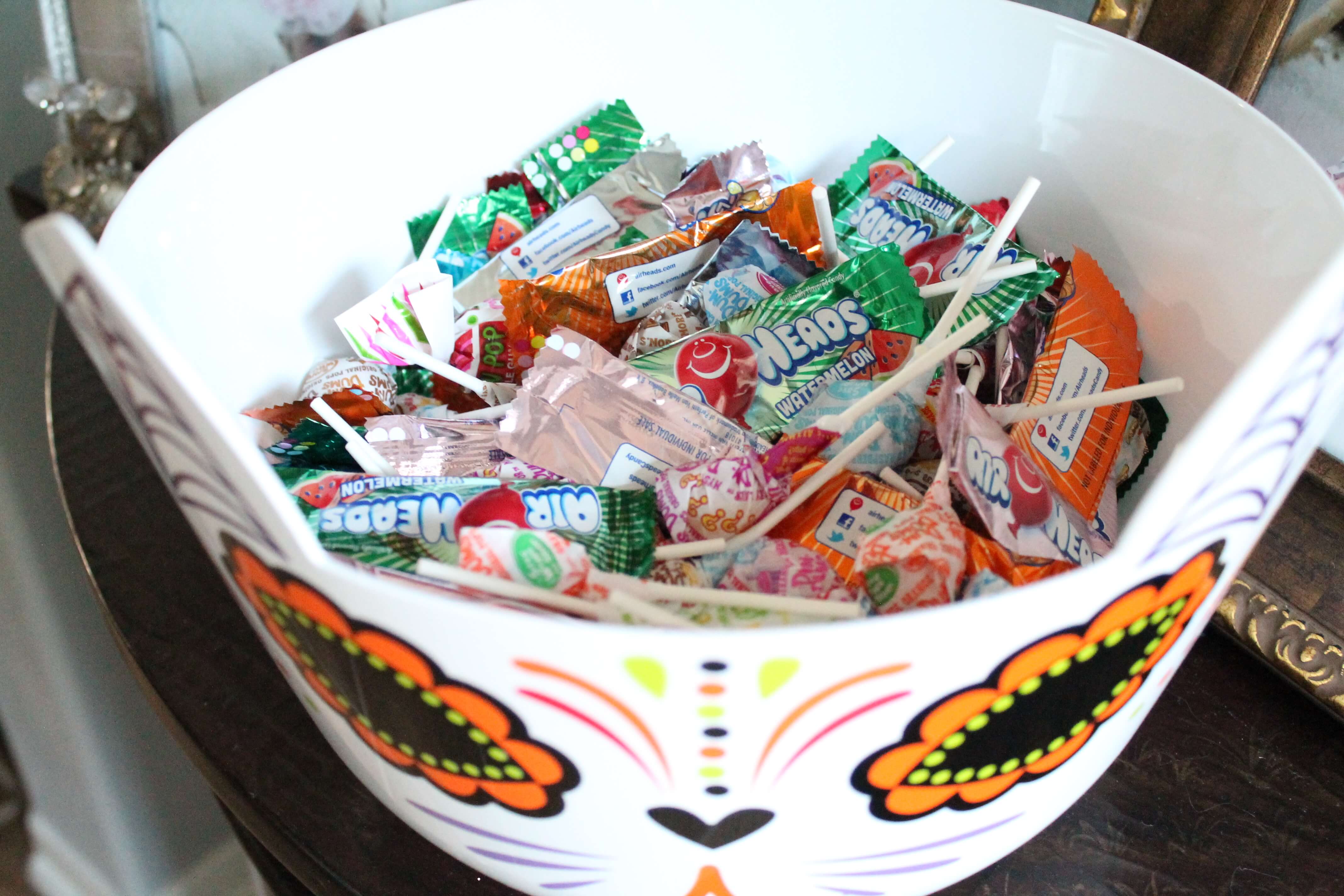 bowl of candy
