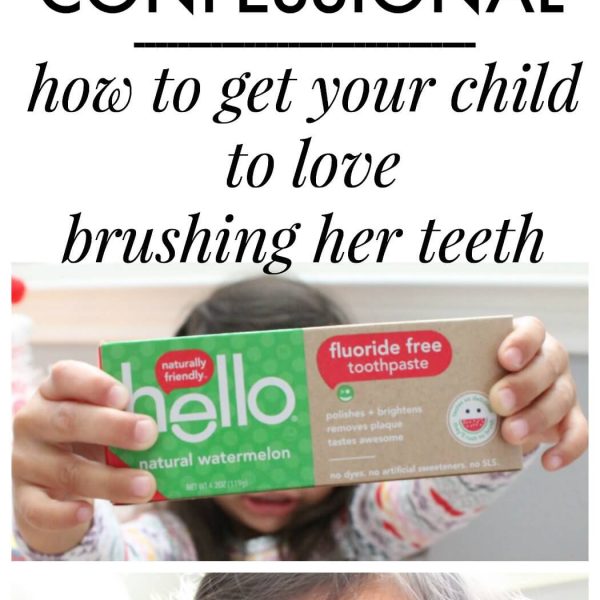 How to get your child to love brushing his or her teeth! A must-read for all parents who are struggling to get their little ones to brush their teeth. Hello kids toothpaste is the solution! It's a naturally friendly toothpaste sure to make your child rush to brush! #ad #brushhappy @helloproducts