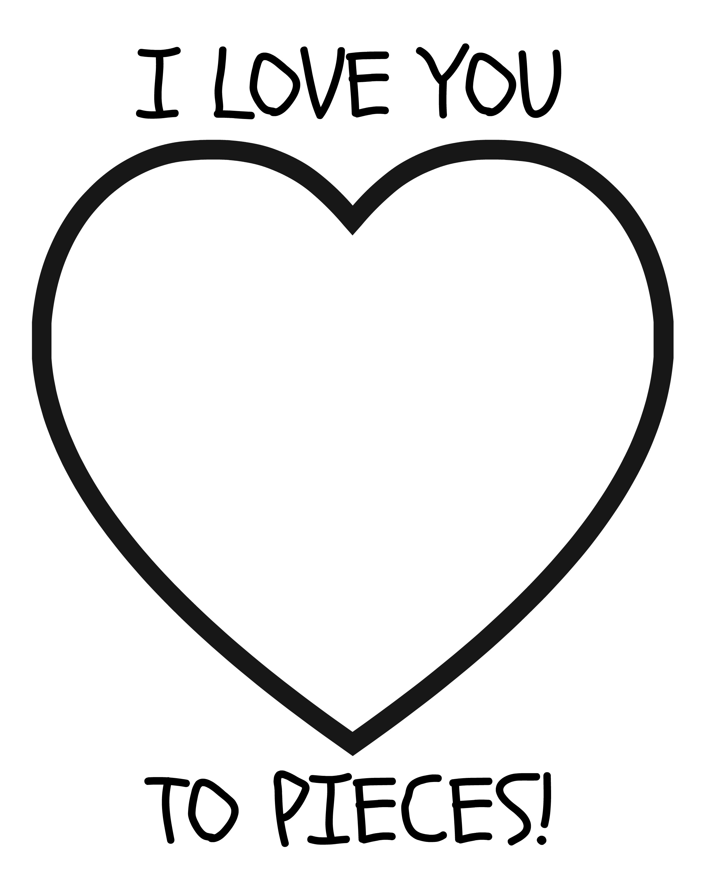 Printable Valentine Craft Templates printable-valentine-craft-templates