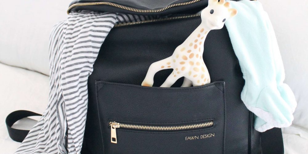 Fawn Design Diaper Bag. The best diaper bag backpack. What you really need in your baby bag. What you need to pack in your diaper bag the first year. When you're a mom of two or more, these are the things you can't leave home without!