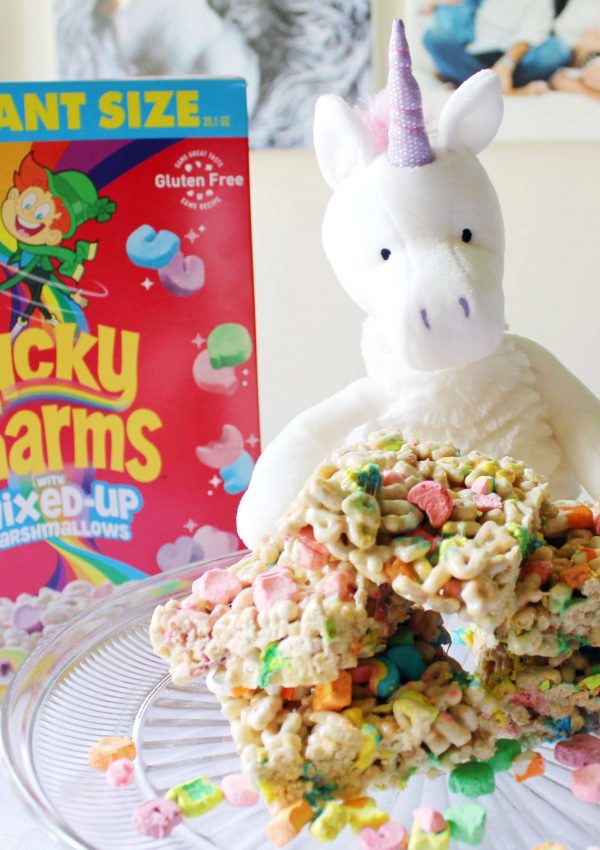 Lucky Charms Unicorn Treats