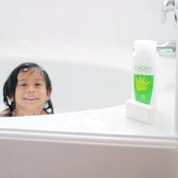 Bedtime routine with two kids: Bath time with @IvorySoap bubbles and snuggles with my my babes is part of it. #everydayivory #ad