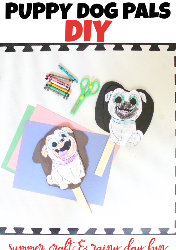 Summer Crafting: Disney Junior Puppy Dog Pals DIY