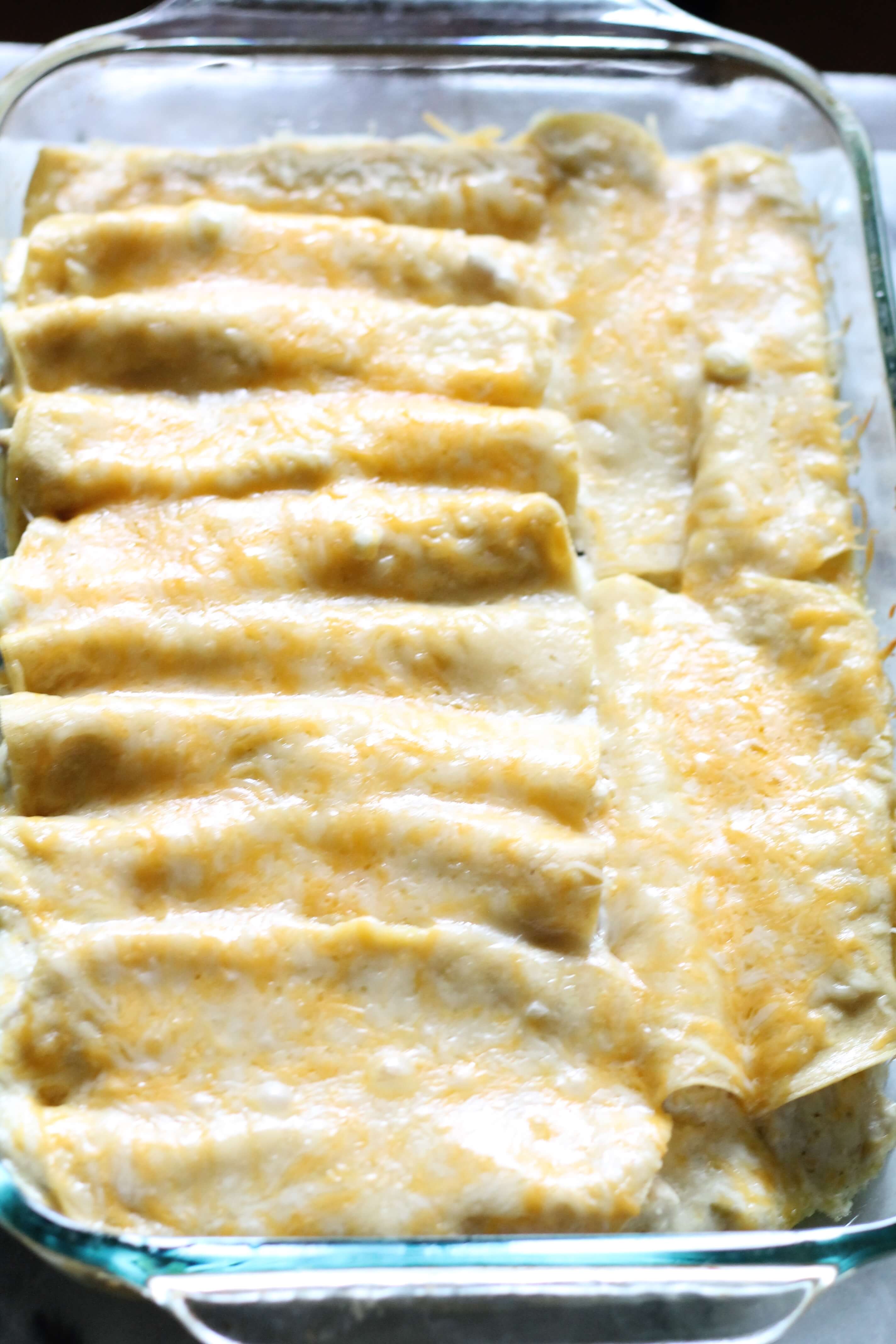 Sour Cream Chicken Enchiladas. The best recipe ever!