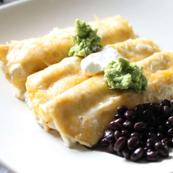 Sour Cream Chicken Enchiladas. The best recipe ever!