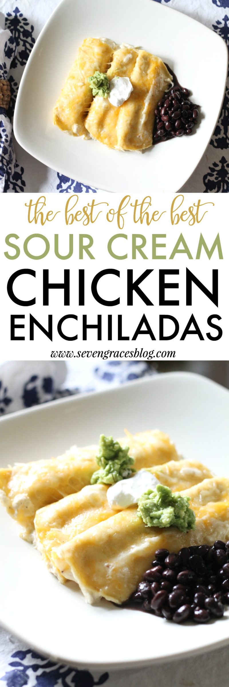 Thoughts for Thursday | The One With Chicken Enchiladas - Seven Graces