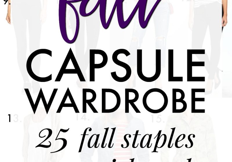 The ultimate fall capsule wardrobe for the busy mom who wants to stay stylish but comfy. Endless outfit combos with only 25 pieces! #capsulewardrobe #momcapsulewardrobe #fallcapsulewardrobe