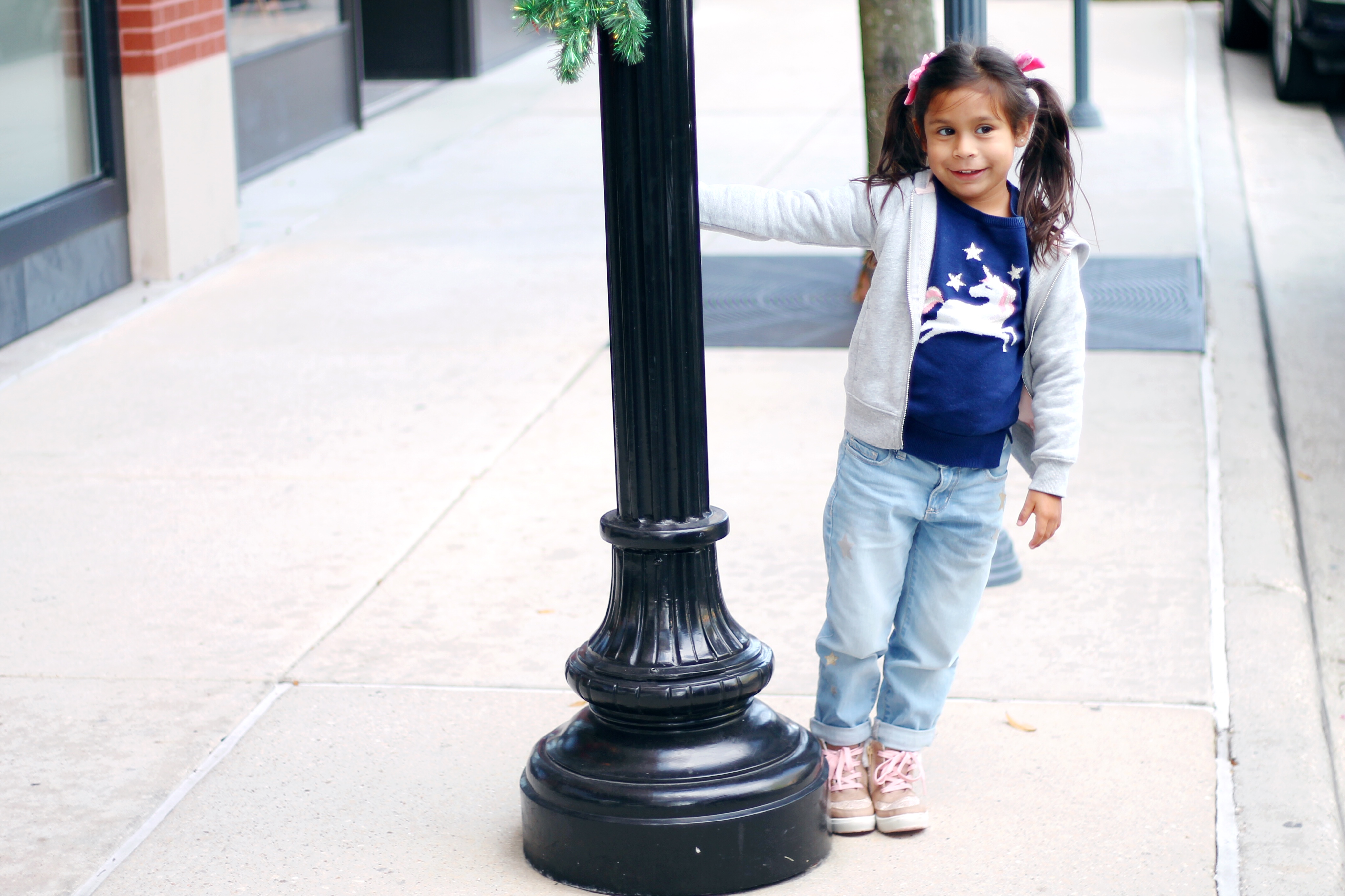 OshKosh B'Gosh winter fashion for little girls. 