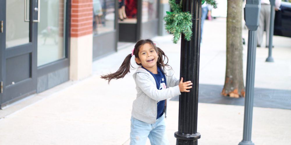 OshKosh B'Gosh hoodie and comfy jeans. Girl fashion at its best!