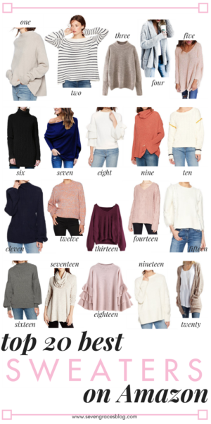 20 Best Sweaters on Amazon (& More) - Seven Graces