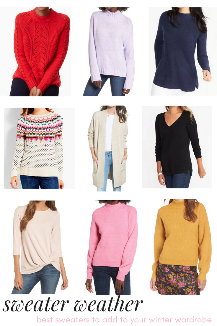 The best sweaters to add to your winter wardrobe. Perfect for work or play.