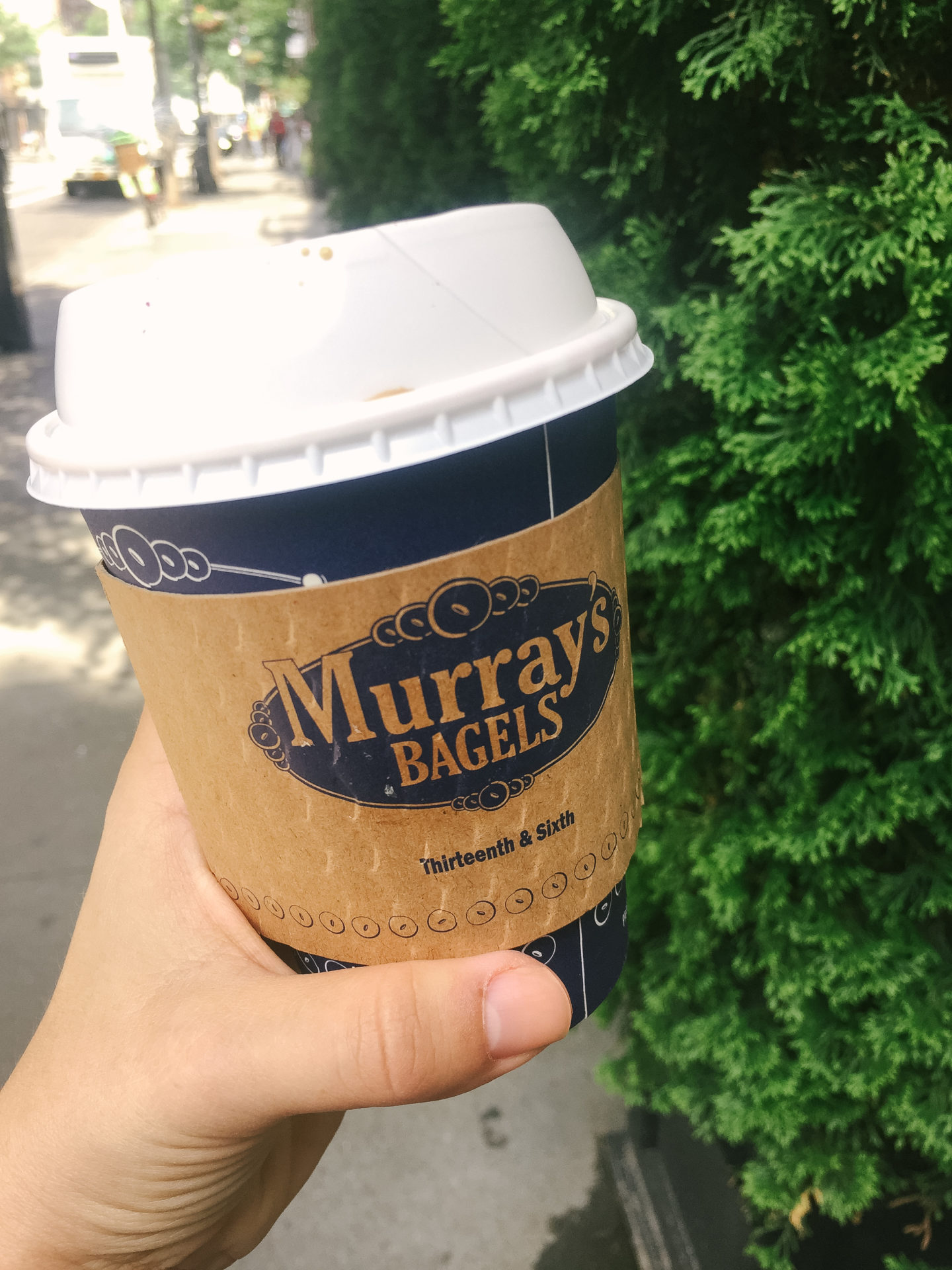 Try Murray's Bagels for a grab-and-go breakast in NYC.
