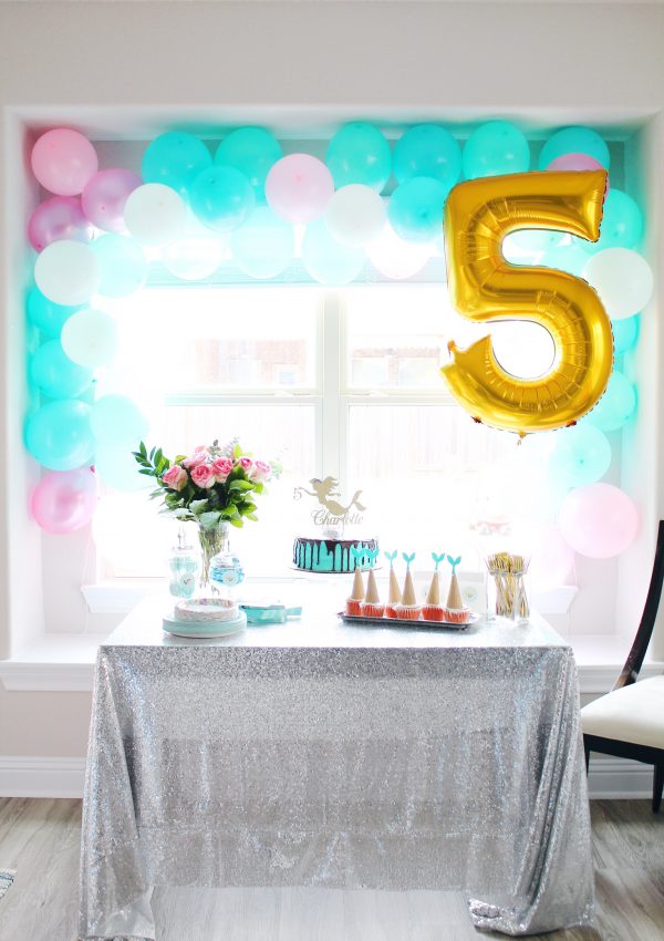 Mermaid Inspired Birthday Party :: Charlotte’s Fifth Birthday