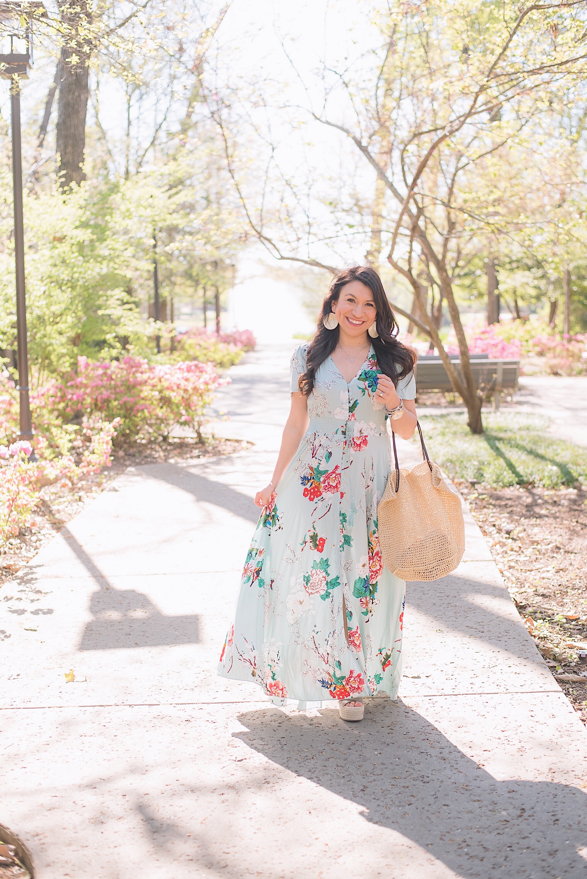 The cutest Easter dress that's comfy and wearable for any day. // Photo by Tiffany Harston Photography - Atascocita family photographer, Eagle Springs photographer