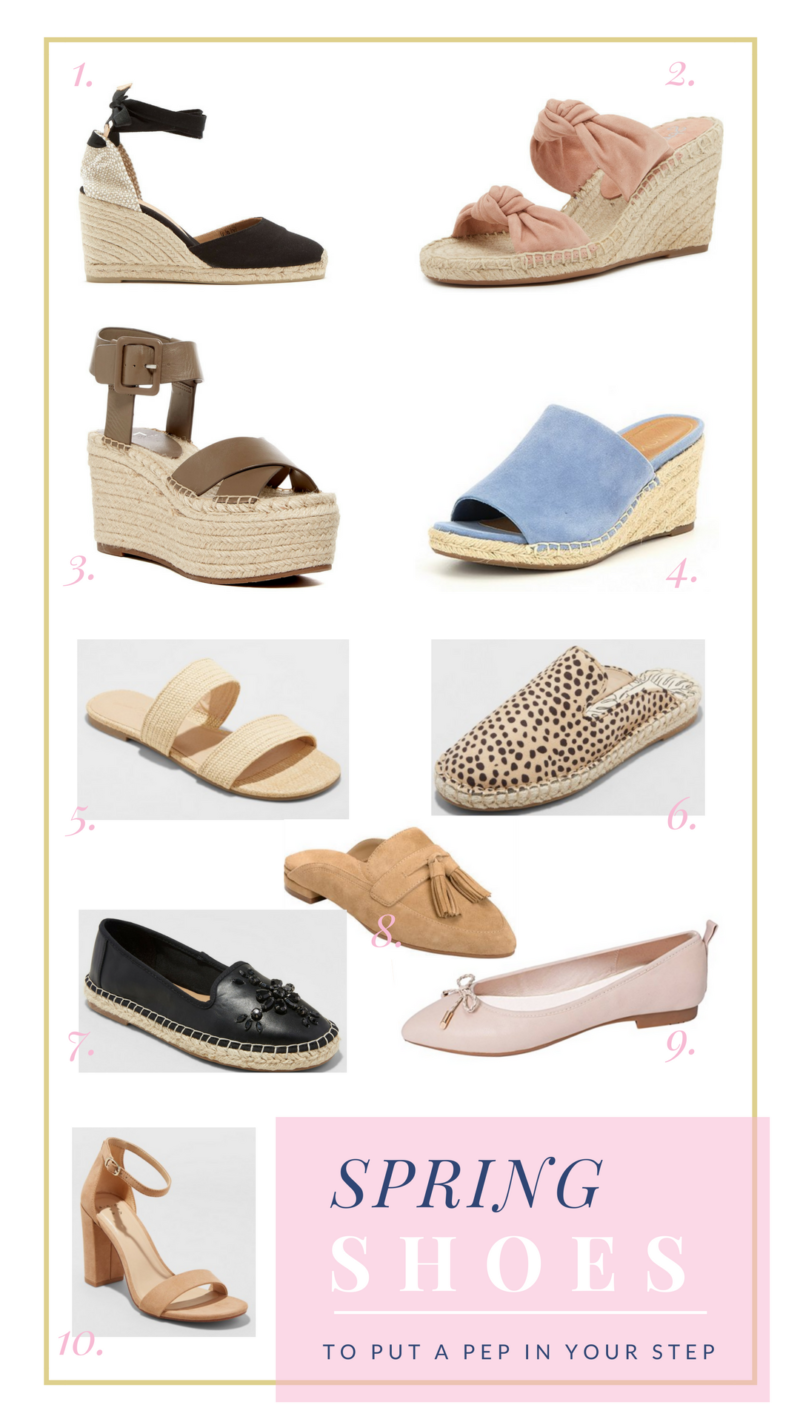 Spring Shoes to Put a Pep in Your Step - Seven Graces
