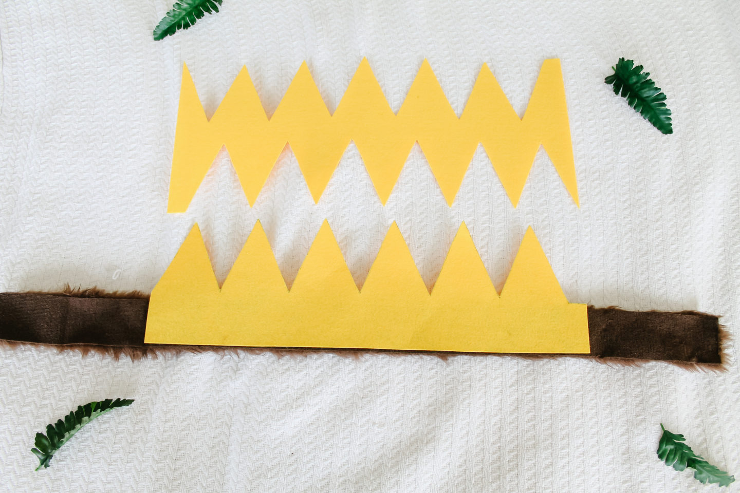 Easy, no sew DIY crown for a Where the Wild Things Are birthday party. #party #diy