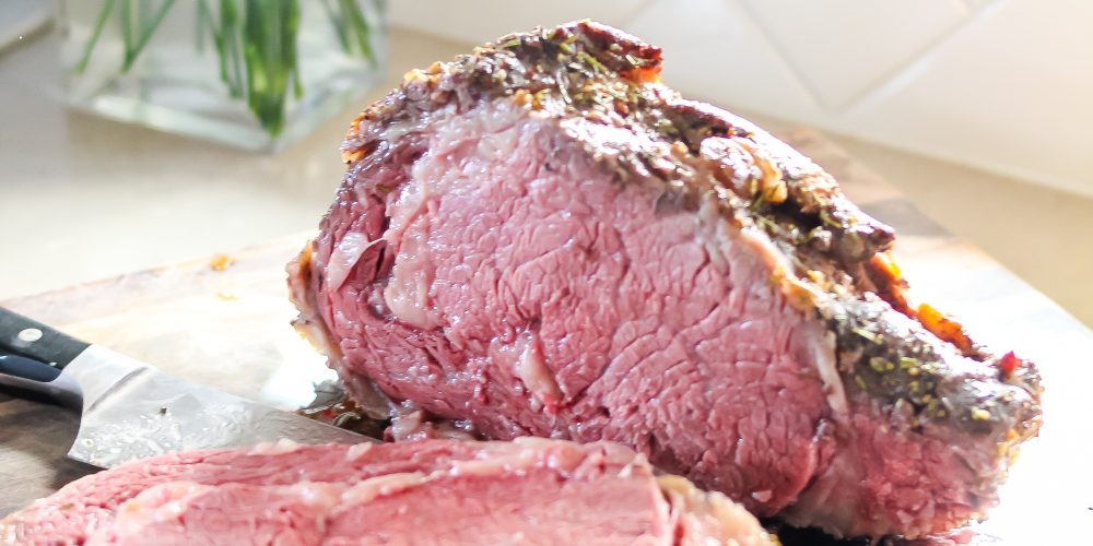 How to make the perfect prime rib with Food Saver sous vide bags.