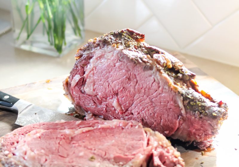 How to make the perfect prime rib with Food Saver sous vide bags.