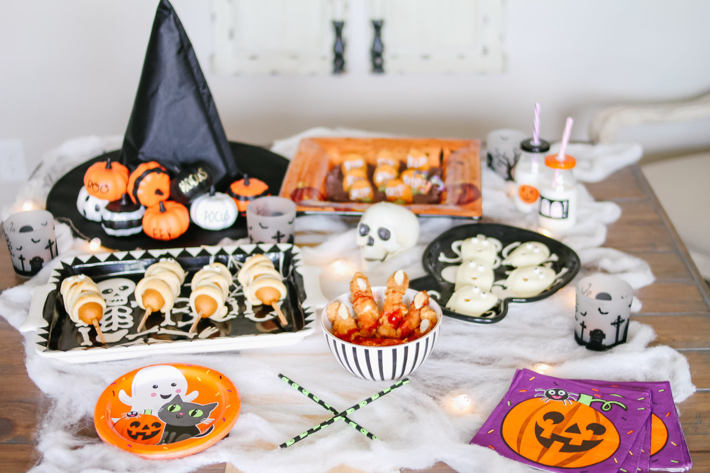 Cutest Halloween Party Ideas. Recreate your own ghoulish party spread with all of these @TysonBrand products available at your local Walmart! srcset=