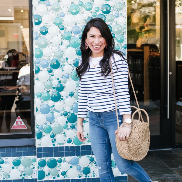 how to wear classic stripes top