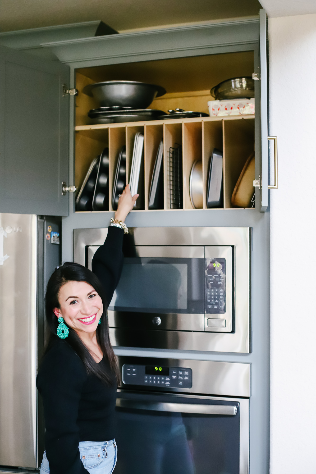 Want organized kitchen cabinets? Shelf Genie can help you clear the clutter  and mess