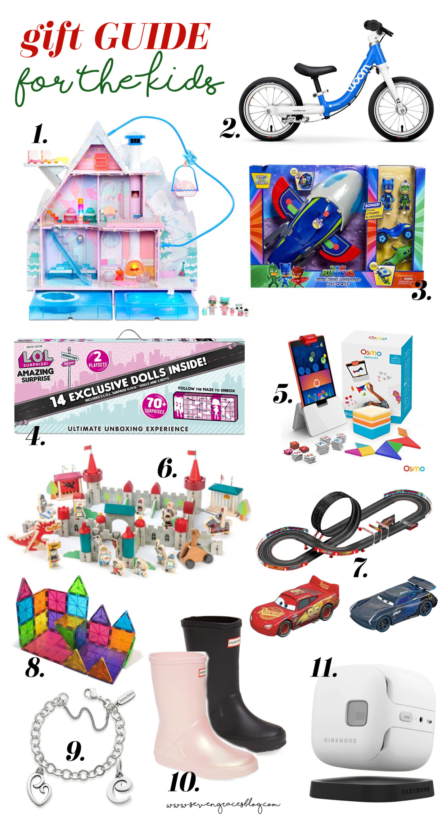 The ultimate one-stop-shop for KIDS CHRISTMAS GIFT IDEAS! The best gift guide for the kids with something for all ages. #christmas #giftguide #giftideas