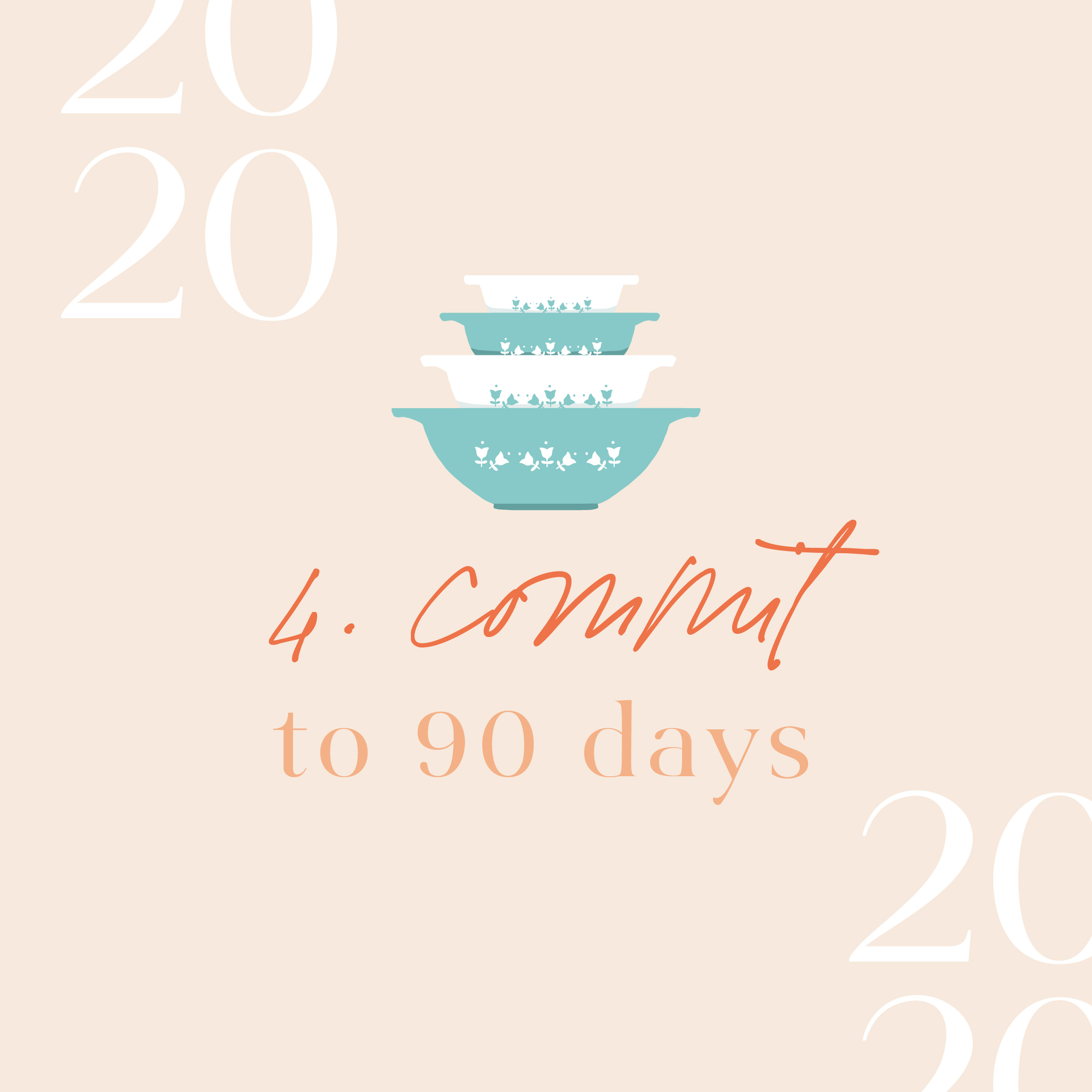 Healthy habits. Commit to 90 days.