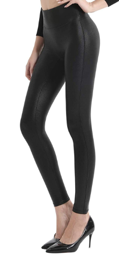 Amazon Dupe for Spanx Leather Leggings