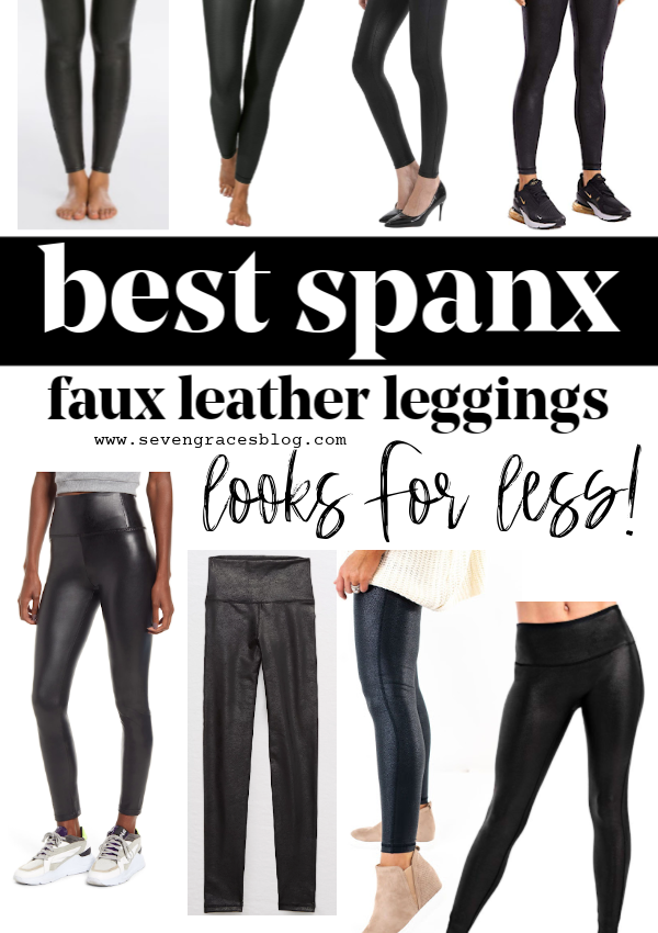Best Spanx Faux Leather Leggings Looks for Less!